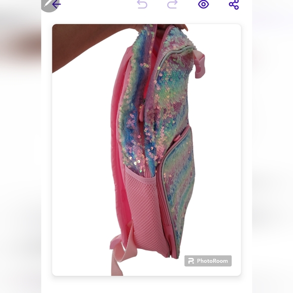 Girls Sequence backpack 🎒 - Picture 10 of 10